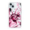 Чохол для iPhone 15 Plus з принтом STATUE ROSE