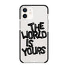 Чохол для iPhone 12 з принтом world black